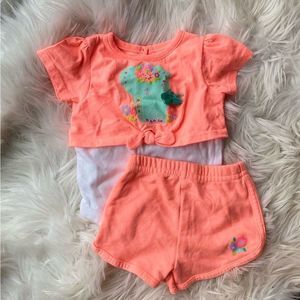 Neon infant outfit